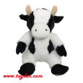 Brinquedo da vaca da fazenda dos desenhos animados da peluche